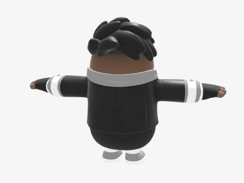 Salvador Fall Guy - Fortnite 3D Model