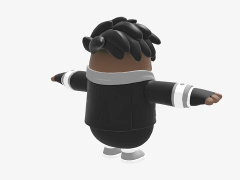 Salvador Fall Guy - Fortnite 3D Model