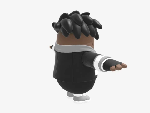Salvador Fall Guy - Fortnite 3D Model