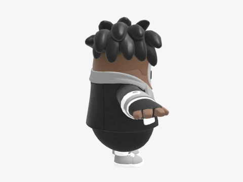 Salvador Fall Guy - Fortnite 3D Model