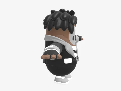 Salvador Fall Guy - Fortnite 3D Model