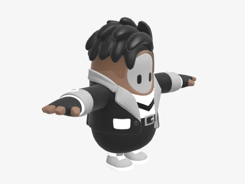Salvador Fall Guy - Fortnite 3D Model