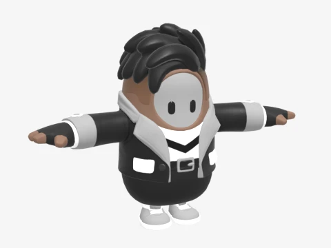 Salvador Fall Guy - Fortnite 3D Model