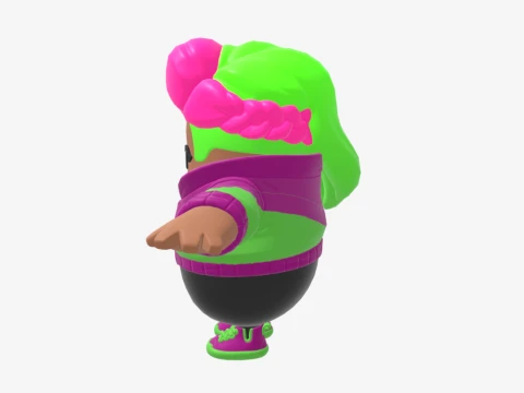 Zoey Fall Guy - Fortnite 3D Model