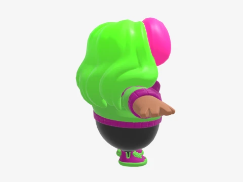 Zoey Fall Guy - Fortnite 3D Model