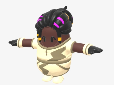 Danica Fall Guy - Fortnite 3D Model