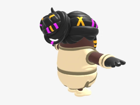Danica Fall Guy - Fortnite 3D Model