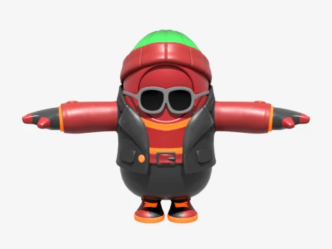 Joey Caliente Fall Guy - Fortnite Modèle 3D