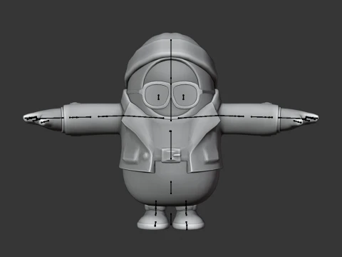 Joey Caliente Fall Guy - Fortnite 3D Model