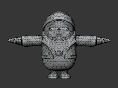Joey Caliente Fall Guy - Fortnite 3D Model
