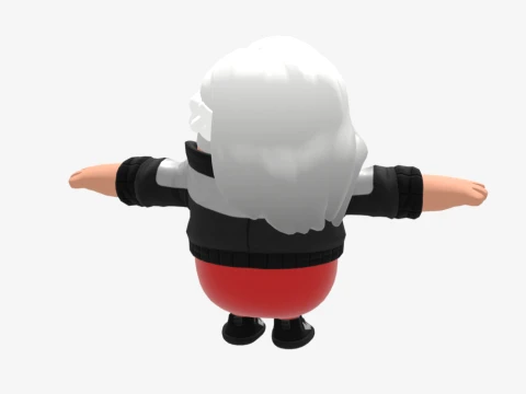 Cassidy Quinn Fall Guy - Fortnite 3D Model