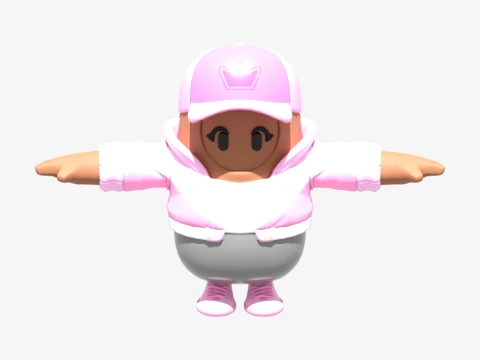 Fall Guy del bombardero Britestorm - Fortnite Modelo 3D