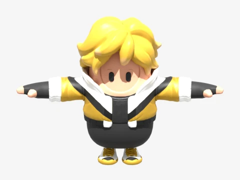 Saff Fall Guy - Fortnite 3D Model