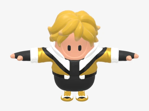 Saff Fall Guy - Fortnite 3D Model