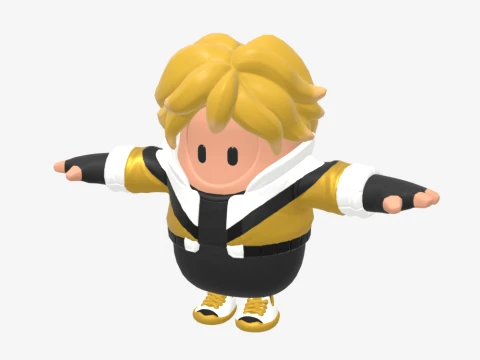 Saff Fall Guy - Fortnite 3D Model