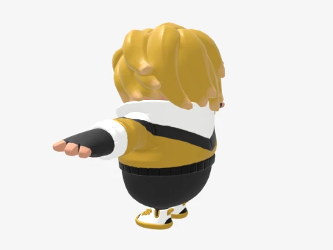 Saff Fall Guy - Fortnite 3D Model