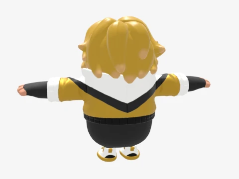 Saff Fall Guy - Fortnite 3D Model