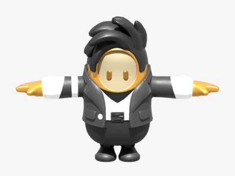Midas Fall Guy - Fortnite 3D Model
