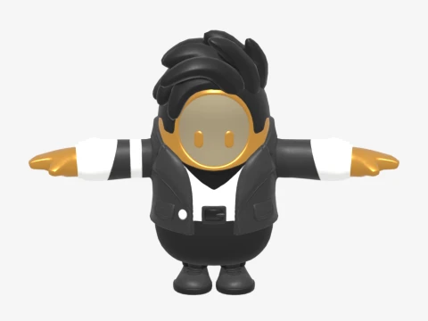 Midas Fall Guy - Fortnite 3D Model
