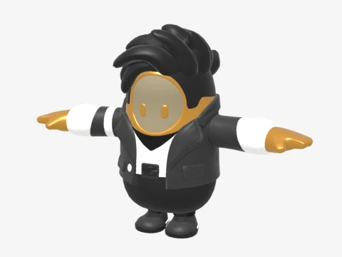 Midas Fall Guy - Fortnite 3D Model