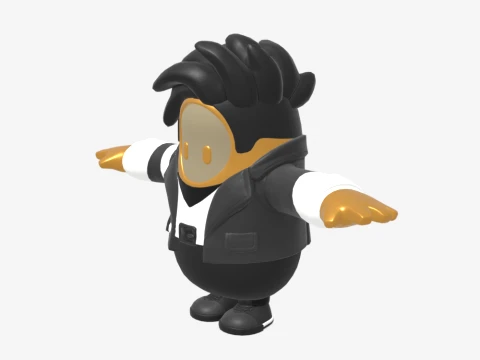 Midas Fall Guy - Fortnite 3D Model