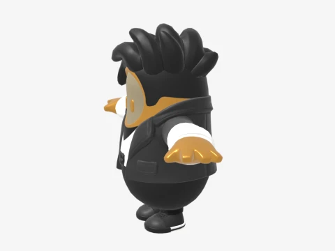 Midas Fall Guy - Fortnite 3D Model
