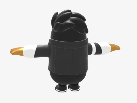 Midas Fall Guy - Fortnite 3D Model