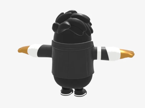 Midas Fall Guy - Fortnite 3D Model