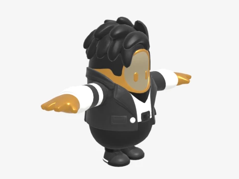 Midas Fall Guy - Fortnite 3D Model