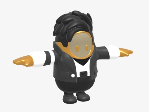 Midas Fall Guy - Fortnite 3D Model
