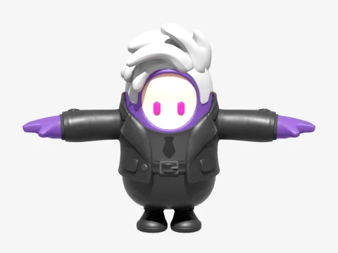 Shadow Midas Fall Guy - Fortnite 3D Model