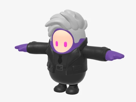 Shadow Midas Fall Guy - Fortnite 3D Model