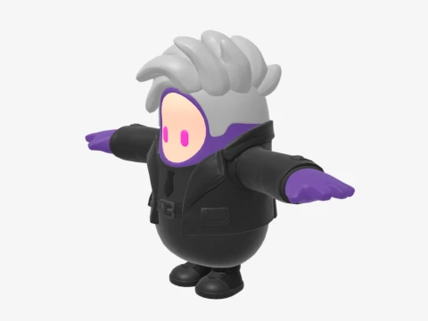 Shadow Midas Fall Guy - Fortnite 3D Model