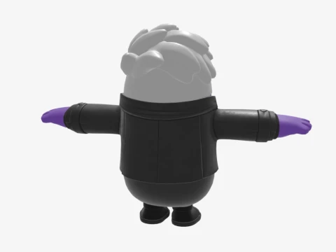 Shadow Midas Fall Guy - Fortnite 3D Model