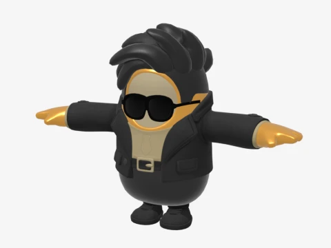 Midsummer Midas Fall Guy - Fortnite 3D Model