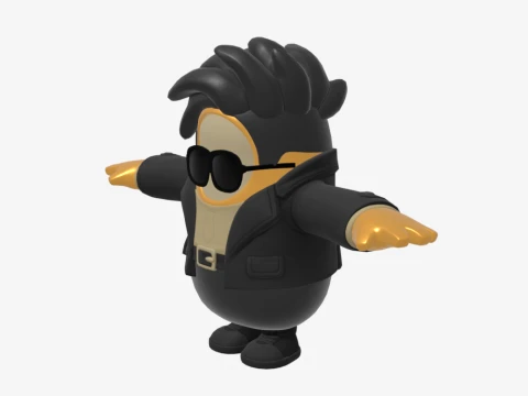 Midsummer Midas Fall Guy - Fortnite 3D Model