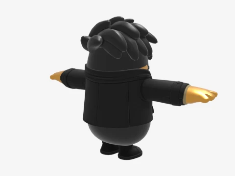 Midsummer Midas Fall Guy - Fortnite 3D Model