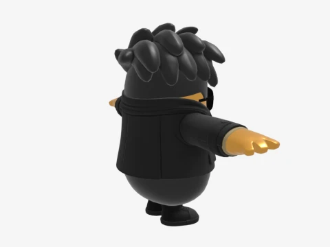 Midsummer Midas Fall Guy - Fortnite 3D Model