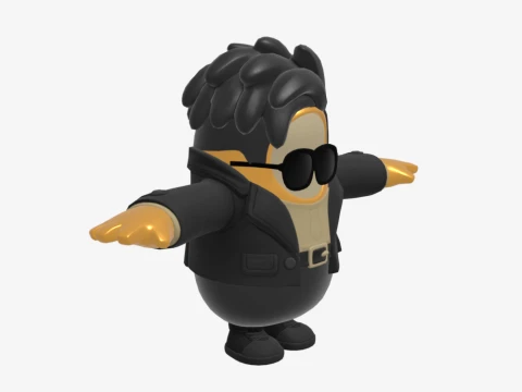 Midsummer Midas Fall Guy - Fortnite 3D Model