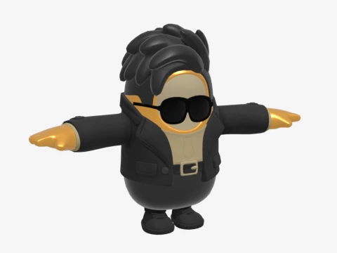 Midsummer Midas Fall Guy - Fortnite 3D Model