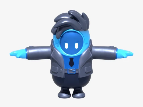 Icebound Midas Fall Guy - Fortnite 3D Model
