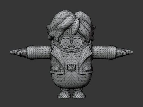 Vivica Saint Fall Guy - Fortnite 3D Model