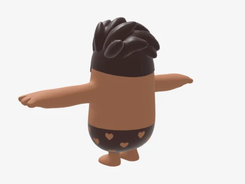 Dugh Fall Guy - Fortnite 3D Model