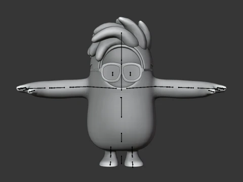 Dugh Fall Guy - Fortnite 3D Model
