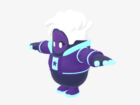 Galaxy Scout Fall Guy - Fortnite 3D Model