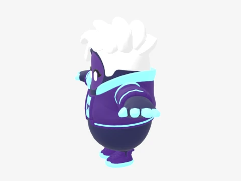 Galaxy Scout Fall Guy - Fortnite 3D Model