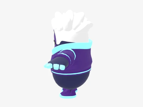 Galaxy Scout Fall Guy - Fortnite 3D Model