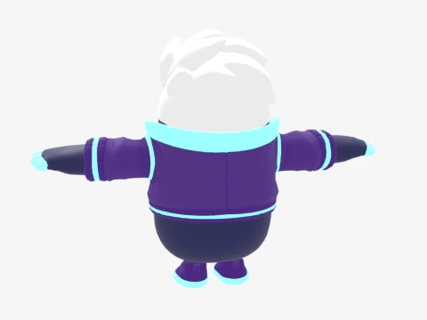 Galaxy Scout Fall Guy - Fortnite 3D Model