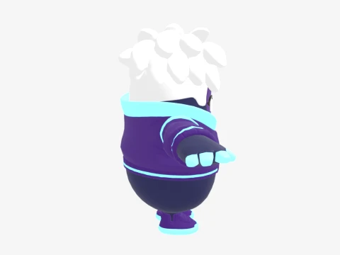 Galaxy Scout Fall Guy - Fortnite 3D Model