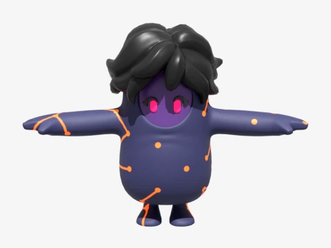 Galaxy Grappler Fall Guy - Fortnite 3D Model